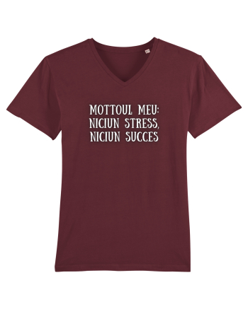MOTTOUL MEU : STRESS + SUCCES Burgundy