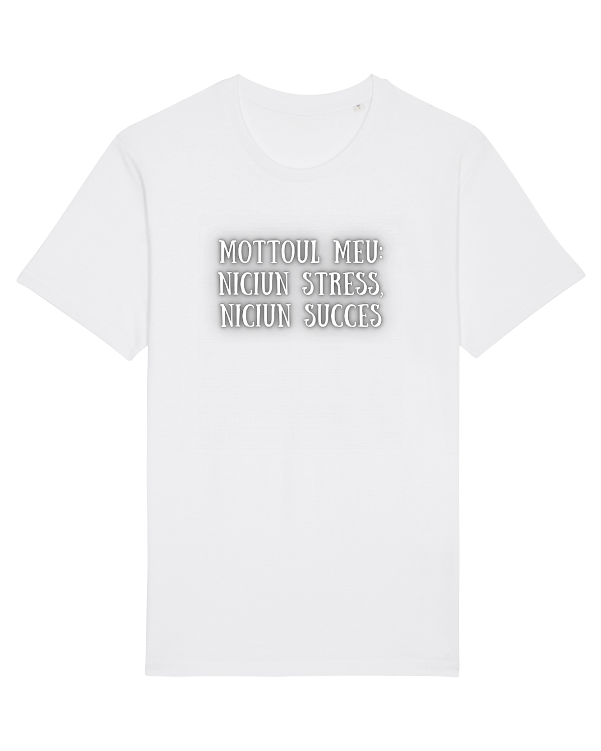 Tricou mânecă scurtă Unisex Rocker White