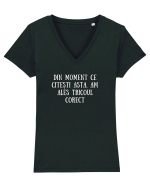 AM ALES TRICOUL CORECT Tricou mânecă scurtă guler V Damă Evoker