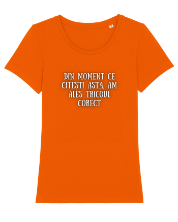AM ALES TRICOUL CORECT Bright Orange