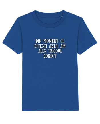 AM ALES TRICOUL CORECT Majorelle Blue