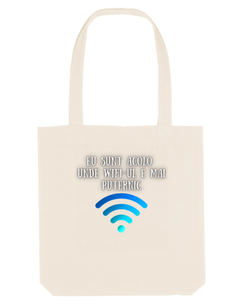 EU SUNT ACOLO UNDE WIFI E PUTERNIC Natural