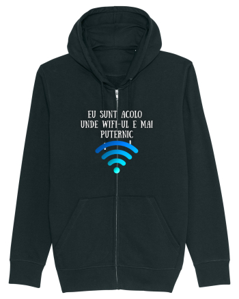 EU SUNT ACOLO UNDE WIFI E PUTERNIC Black