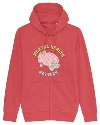 MENTAL HEALTH MATTERS Carmine Red