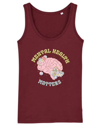 MENTAL HEALTH MATTERS Burgundy