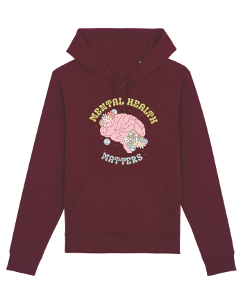 MENTAL HEALTH MATTERS Burgundy
