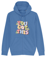 YOU GOT THIS Hanorac cu fermoar Unisex Connector