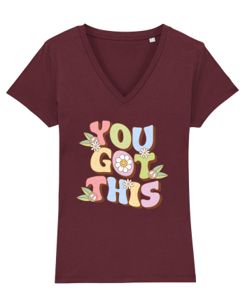 YOU GOT THIS Burgundy