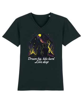 pt montaniarzii îndrăgostiți - Dream big, hike hard, love deep Black