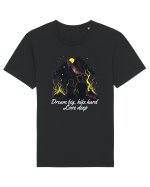 pt montaniarzii îndrăgostiți - Dream big, hike hard, love deep Tricou mânecă scurtă Unisex Rocker