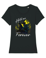 pt montaniarzii îndrăgostiți - Hold me forever Tricou mânecă scurtă guler larg fitted Damă Expresser