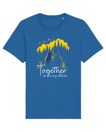 pt montaniarzii îndrăgostiți - Together at every altitude Royal Blue