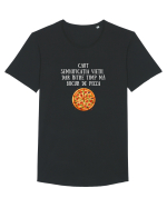 CAUT SEMNIFICAȚIA VIEȚII - PIZZA Tricou mânecă scurtă guler larg Bărbat Skater