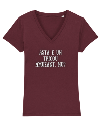 TRICOU AMUZANT, NU? Burgundy