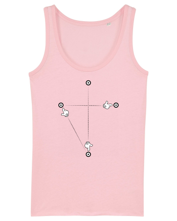 Crucea ortodoxa - fundal deschis Cotton Pink