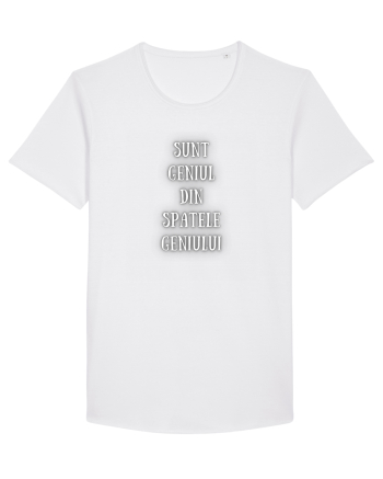 SUNT GENIUL DIN SPATELE GENIULUI White