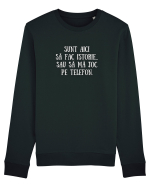SUNT AICI SĂ FAC ISTORIE... Bluză mânecă lungă Unisex Rise