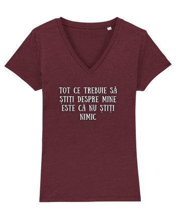 TOT CE TREBUIE SĂ ȘTIȚI Burgundy