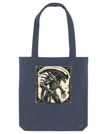  Alien Skeleton -  Sci-Fi Original | Design Unic Midnight Blue