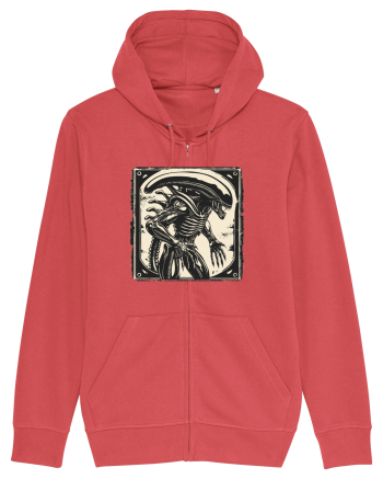  Alien Skeleton -  Sci-Fi Original | Design Unic Carmine Red