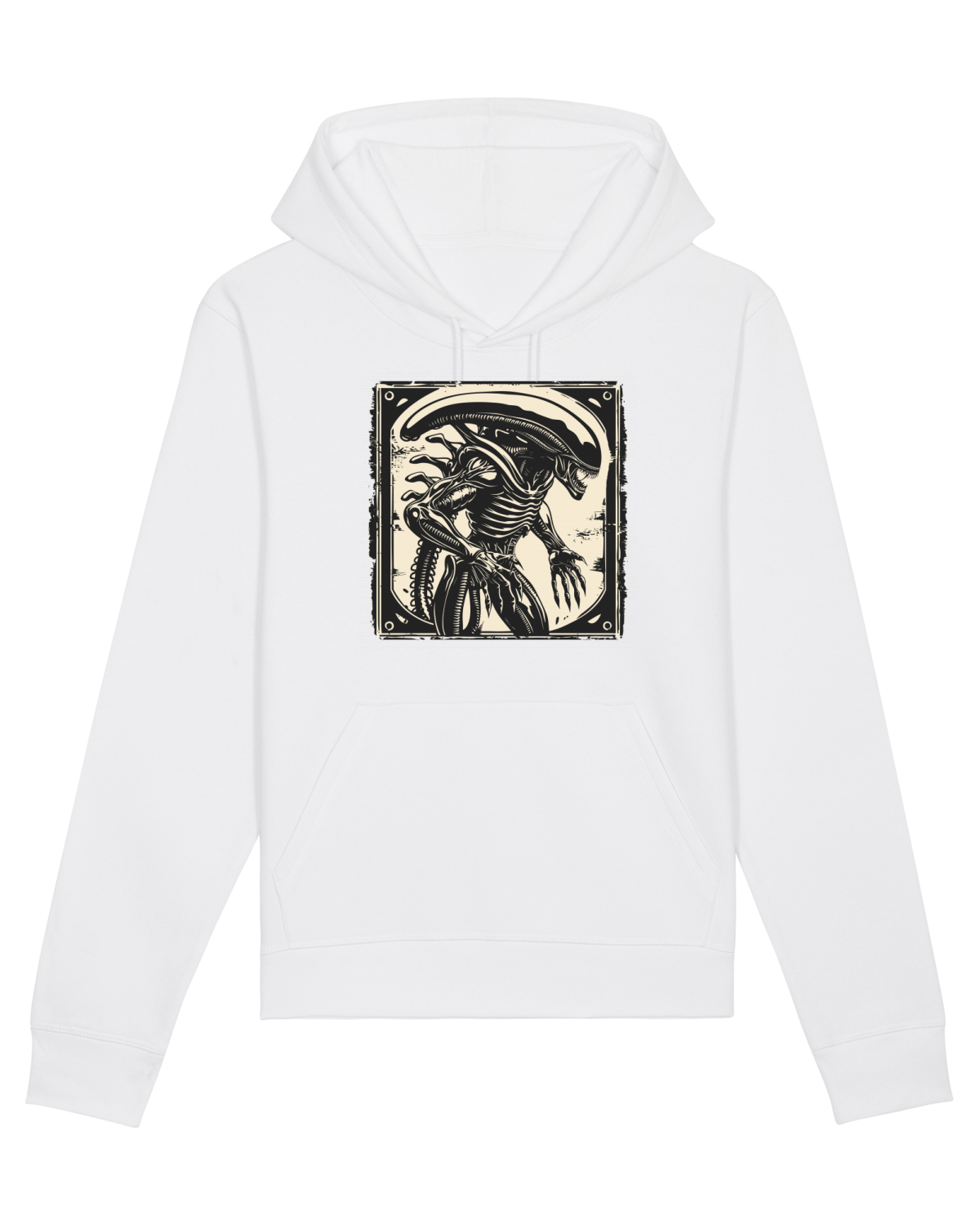 Hanorac Unisex Drummer White