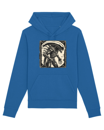 Alien Skeleton -  Sci-Fi Original | Design Unic Royal Blue