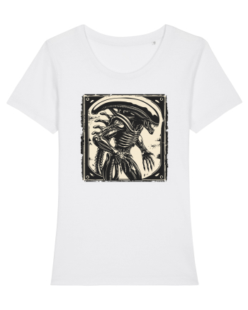  Alien Skeleton -  Sci-Fi Original | Design Unic White