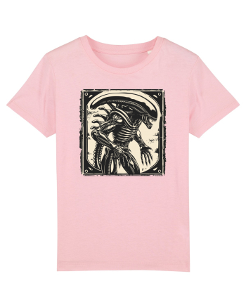  Alien Skeleton -  Sci-Fi Original | Design Unic Cotton Pink