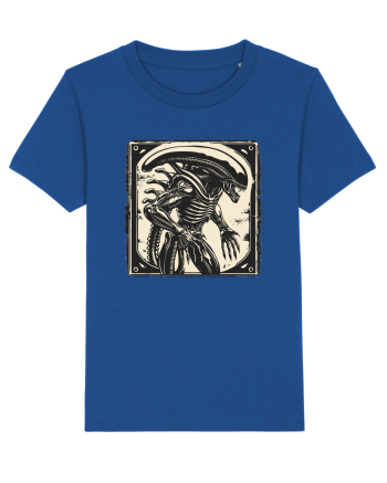  Alien Skeleton -  Sci-Fi Original | Design Unic Majorelle Blue