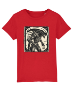  Alien Skeleton -  Sci-Fi Original | Design Unic Tricou mânecă scurtă  Copii Mini Creator