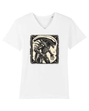  Alien Skeleton -  Sci-Fi Original | Design Unic White