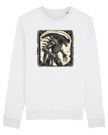  Alien Skeleton -  Sci-Fi Original | Design Unic White
