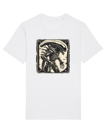  Alien Skeleton -  Sci-Fi Original | Design Unic White