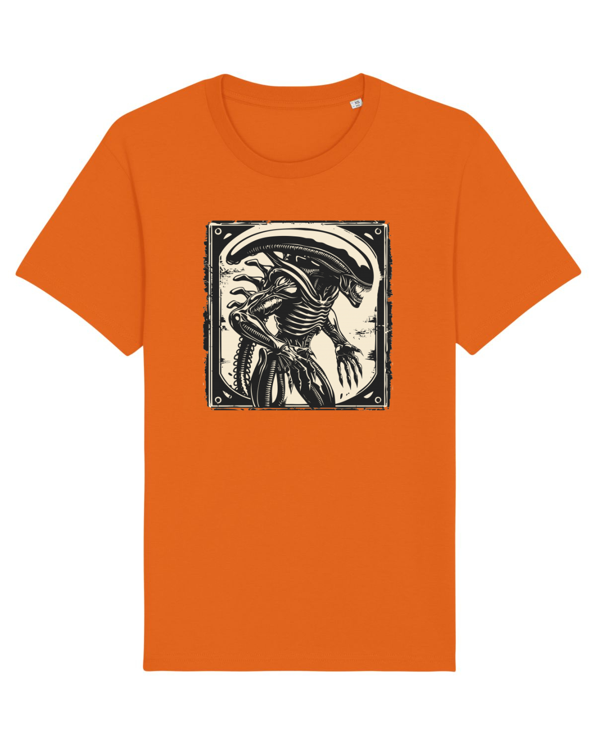Tricou mânecă scurtă Unisex Rocker Bright Orange