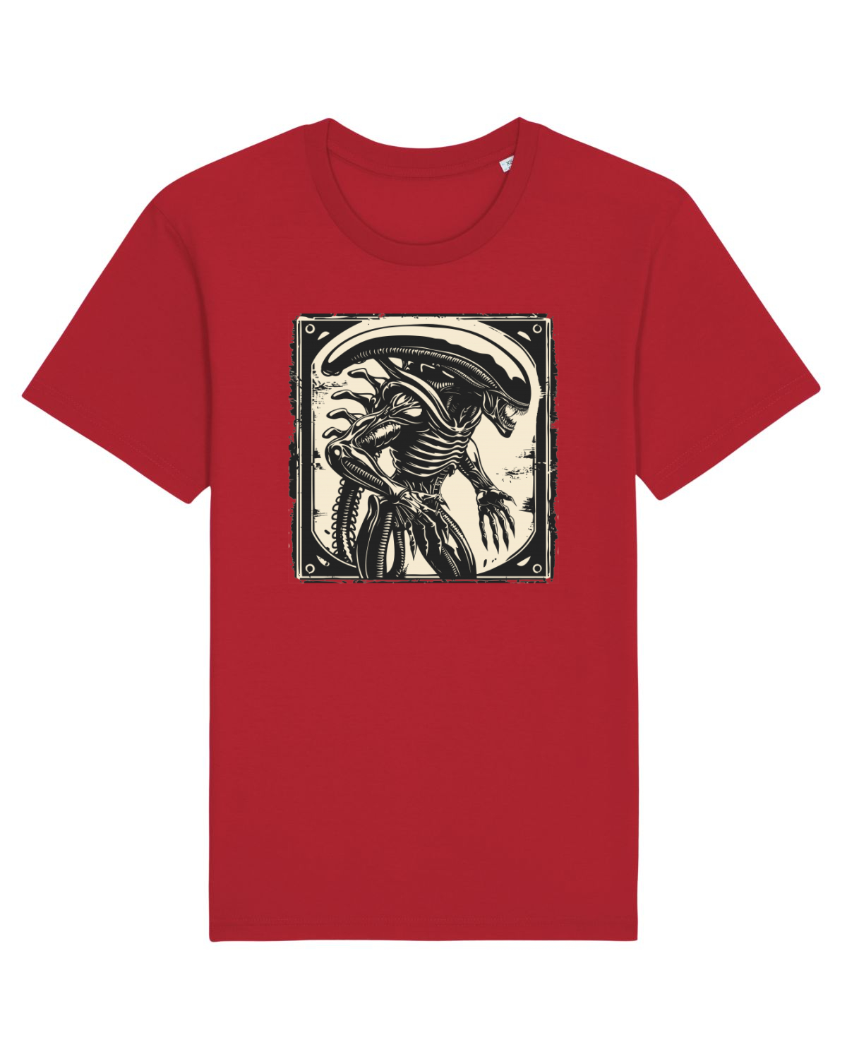Tricou mânecă scurtă Unisex Rocker Red