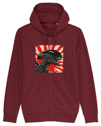  Alien Skeleton -  Sci-Fi Original  Burgundy