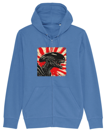  Alien Skeleton -  Sci-Fi Original  Bright Blue