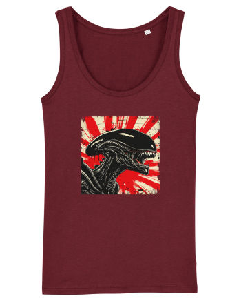  Alien Skeleton -  Sci-Fi Original  Burgundy