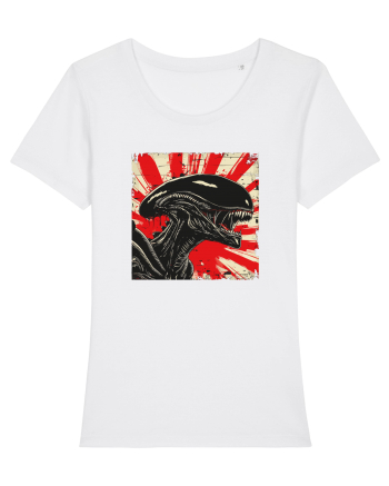  Alien Skeleton -  Sci-Fi Original  White