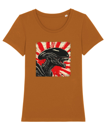  Alien Skeleton -  Sci-Fi Original  Roasted Orange