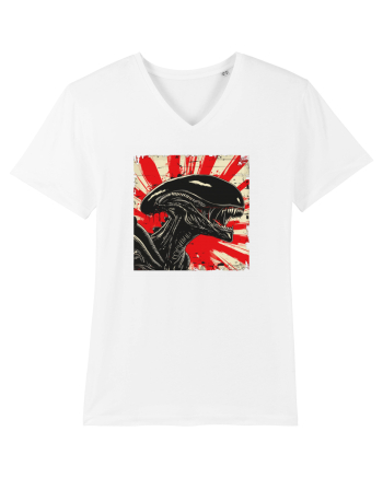  Alien Skeleton -  Sci-Fi Original  White