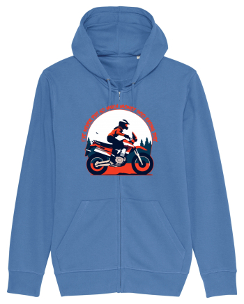 Dirt bikes are always fun Bright Blue