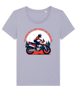 Dirt bikes are always fun Tricou mânecă scurtă guler larg fitted Damă Expresser