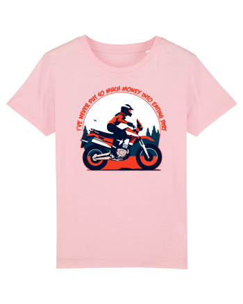 Dirt bikes are always fun Cotton Pink