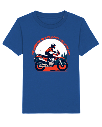 Dirt bikes are always fun Majorelle Blue