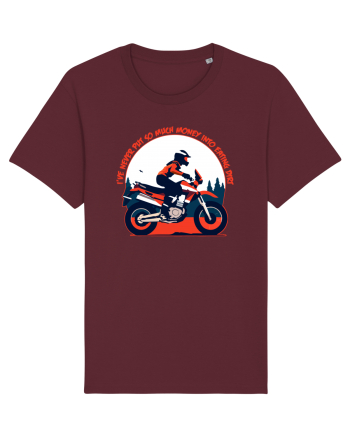 Dirt bikes are always fun Burgundy