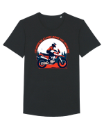 Dirt bikes are always fun Tricou mânecă scurtă guler larg Bărbat Skater