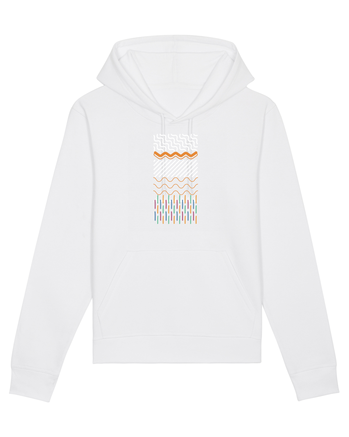 Hanorac Unisex Drummer White