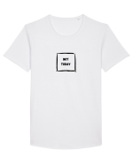 Not Today Tricou mânecă scurtă guler larg Bărbat Skater