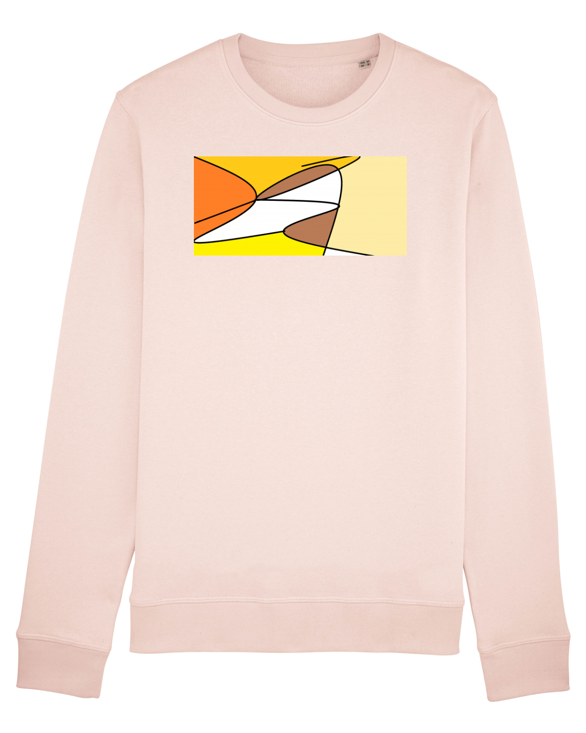 Bluză mânecă lungă Unisex Rise Candy Pink